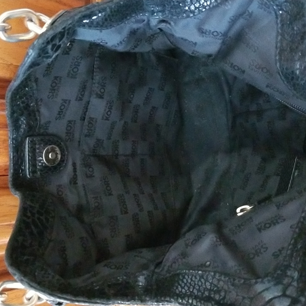 Michael Kors Python purse - Picture 4 of 6